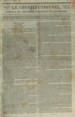 Le constitutionnel Mittwoch 8. Januar 1823