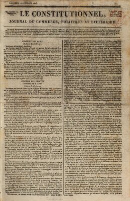 Le constitutionnel Mittwoch 26. Februar 1823