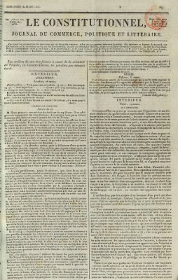 Le constitutionnel Sonntag 30. März 1823