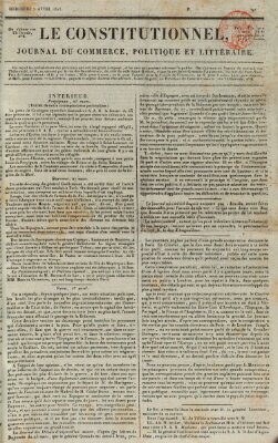 Le constitutionnel Mittwoch 2. April 1823