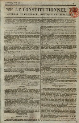 Le constitutionnel Mittwoch 9. April 1823