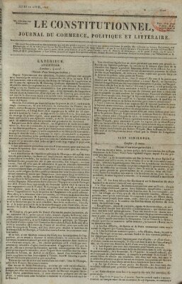 Le constitutionnel Donnerstag 10. April 1823