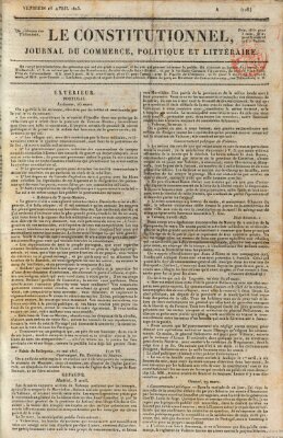 Le constitutionnel Freitag 18. April 1823