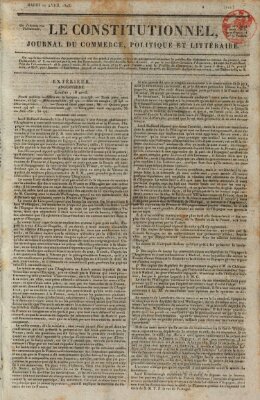 Le constitutionnel Dienstag 22. April 1823