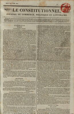 Le constitutionnel Dienstag 29. April 1823