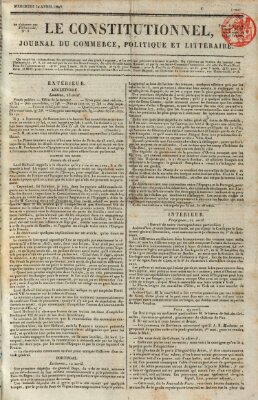 Le constitutionnel Mittwoch 30. April 1823