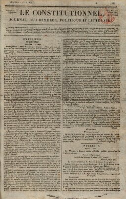 Le constitutionnel Mittwoch 4. Juni 1823