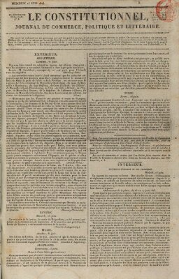 Le constitutionnel Mittwoch 25. Juni 1823