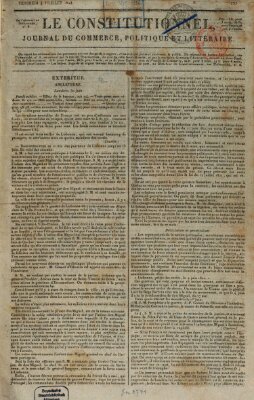 Le constitutionnel Freitag 4. Juli 1823