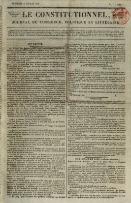 Le constitutionnel Freitag 18. Juli 1823