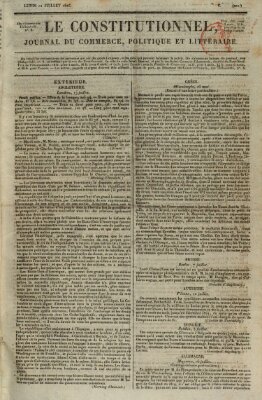 Le constitutionnel Montag 21. Juli 1823