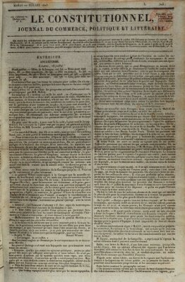 Le constitutionnel Dienstag 22. Juli 1823