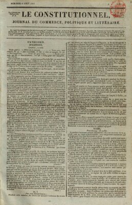 Le constitutionnel Mittwoch 6. August 1823