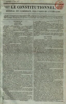 Le constitutionnel Freitag 29. August 1823