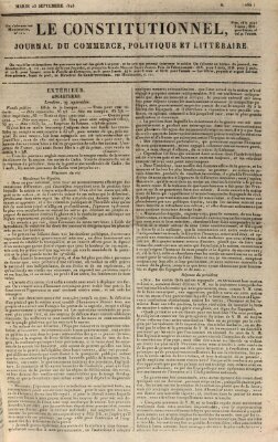 Le constitutionnel Dienstag 23. September 1823