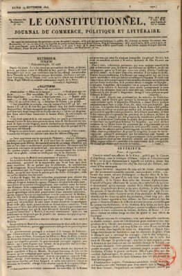 Le constitutionnel Montag 29. September 1823