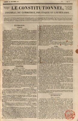 Le constitutionnel Samstag 18. Oktober 1823