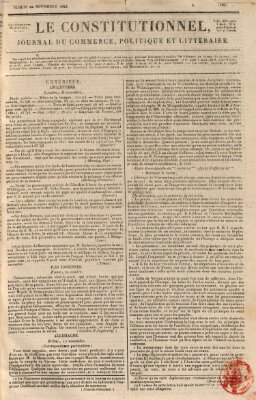 Le constitutionnel Samstag 22. November 1823