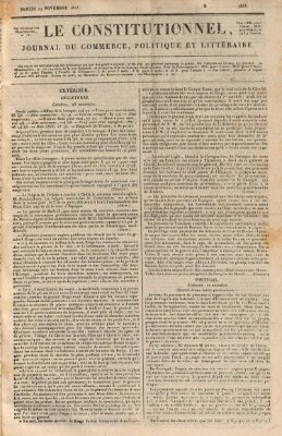 Le constitutionnel Samstag 29. November 1823