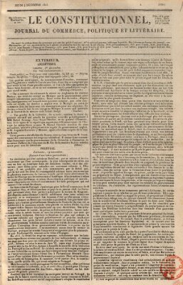 Le constitutionnel Donnerstag 4. Dezember 1823