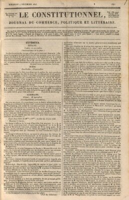 Le constitutionnel Sonntag 7. Dezember 1823