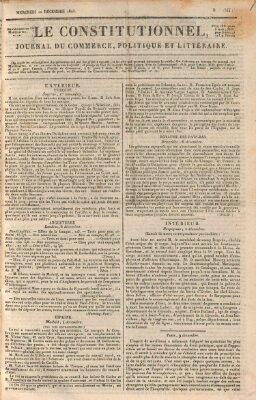 Le constitutionnel Mittwoch 10. Dezember 1823