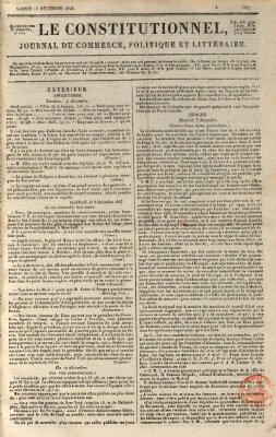 Le constitutionnel Samstag 13. Dezember 1823