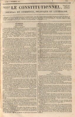 Le constitutionnel Montag 15. Dezember 1823