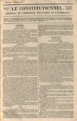 Le constitutionnel Mittwoch 17. Dezember 1823