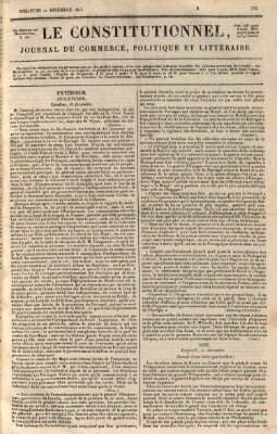 Le constitutionnel Sonntag 21. Dezember 1823