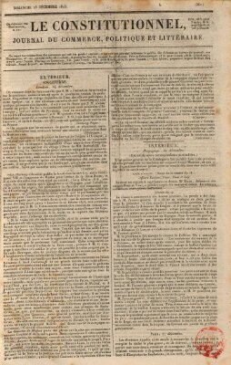 Le constitutionnel Sonntag 28. Dezember 1823