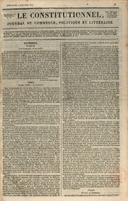 Le constitutionnel Sonntag 4. Januar 1824