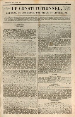 Le constitutionnel Sonntag 18. Januar 1824