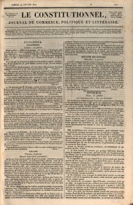 Le constitutionnel Samstag 24. Januar 1824