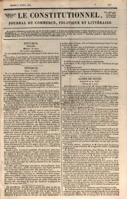 Le constitutionnel Dienstag 6. April 1824