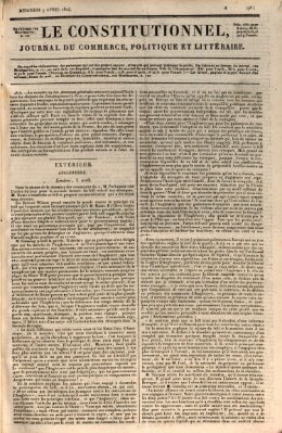 Le constitutionnel Mittwoch 7. April 1824