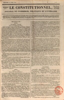 Le constitutionnel Mittwoch 14. April 1824