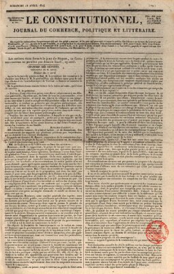 Le constitutionnel Sonntag 18. April 1824