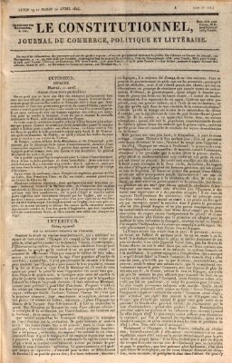 Le constitutionnel Montag 19. April 1824