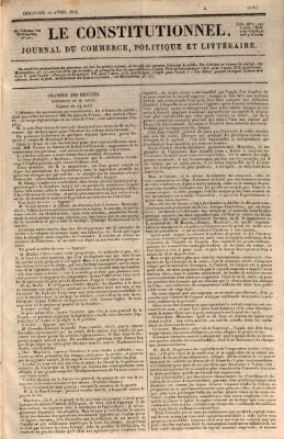 Le constitutionnel Sonntag 25. April 1824