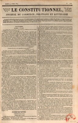 Le constitutionnel Dienstag 27. April 1824