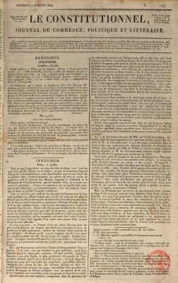 Le constitutionnel Freitag 2. Juli 1824