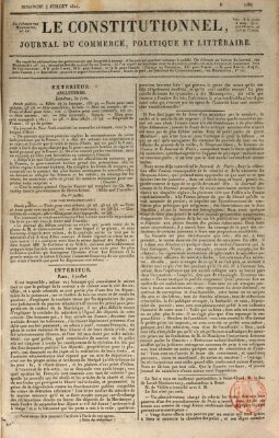 Le constitutionnel Sonntag 4. Juli 1824