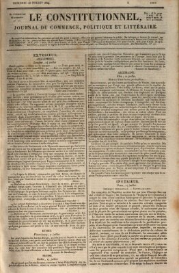 Le constitutionnel Mittwoch 28. Juli 1824