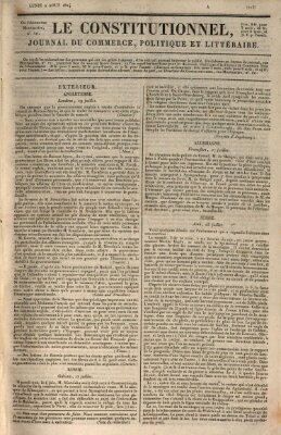 Le constitutionnel Montag 2. August 1824