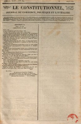 Le constitutionnel Dienstag 17. August 1824