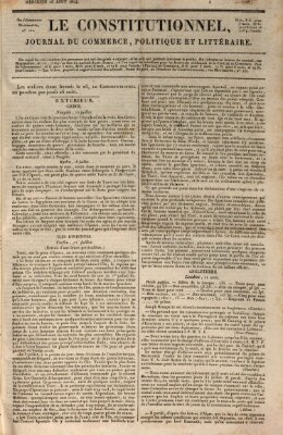 Le constitutionnel Mittwoch 25. August 1824