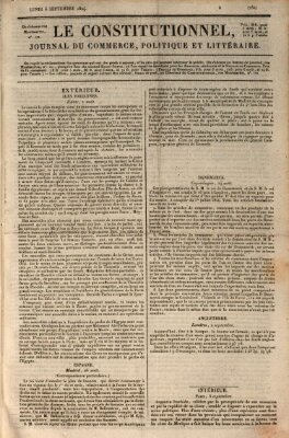 Le constitutionnel Montag 6. September 1824