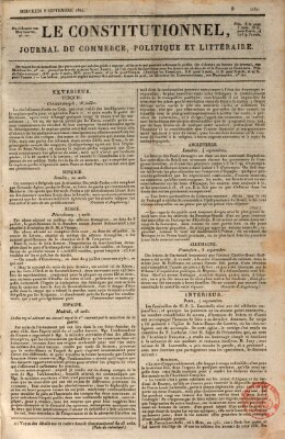 Le constitutionnel Mittwoch 8. September 1824