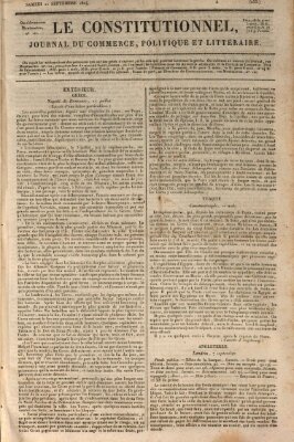 Le constitutionnel Samstag 11. September 1824